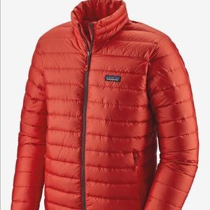 Men’s Patagonia Red Puffer Jacket